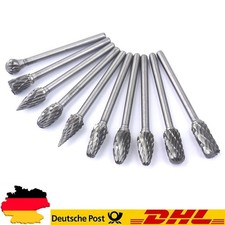 10 Pezzi Perno Fresa Carburo