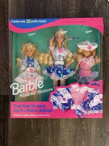 Mattel barbie sharin - mattel, sisters