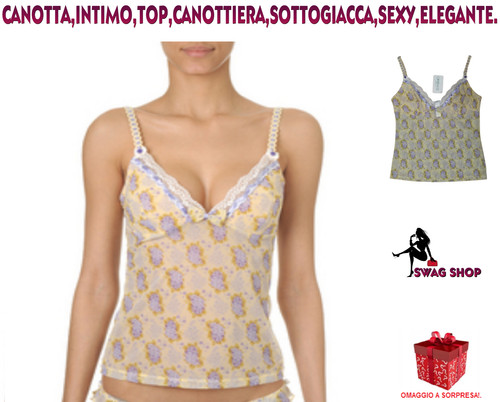 Canotta top donna canottiera - top,