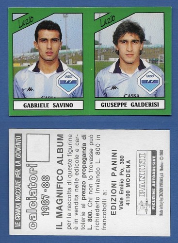 Figurina calciatori panini - figurina,