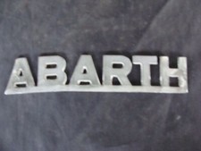 Badge Abarth & C scritta