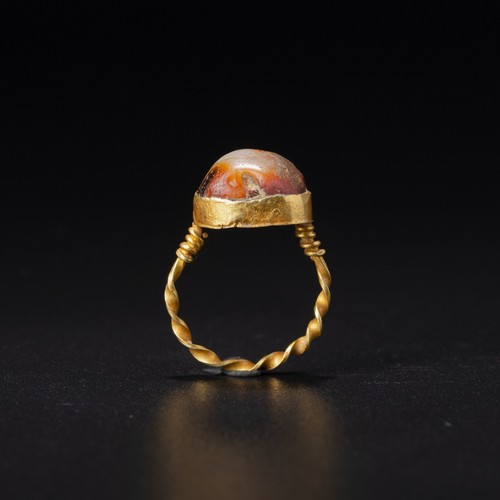 Anello antico romano - , oro