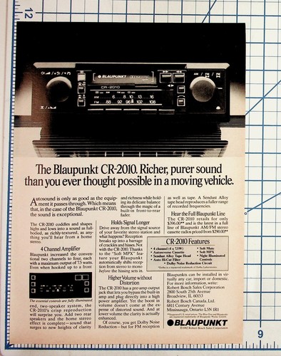 Blaupunkt 2010 1982 - cr-2010,