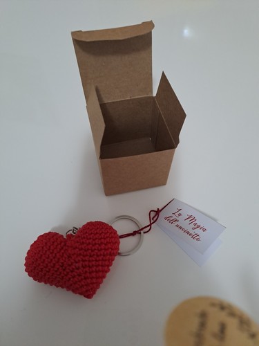 Cuore all uncinetto - cuore, all'uncinetto