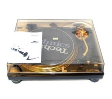 Giradischi Technics SL-1200LTD Gold con cartuccia SHURE M44-7 funzionante ottimo