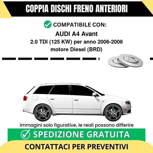 Coppia dischi freno anteriori - dischi,