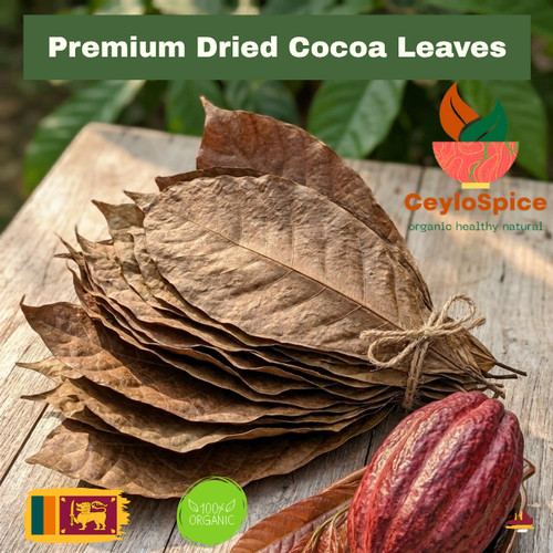 Foglie cacao pure - intere, |