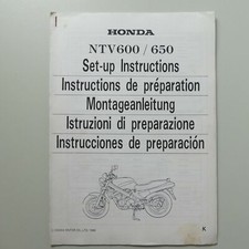 Honda NTV 600 650 istruzioni