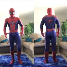 The Amazing Spiderman 2 Tuta Spider-Man Costume Cosplay Costume Halloween