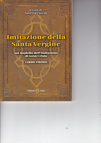 Imitazione della santa vergine - imitazione,