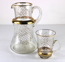 SET CARAFFA E BICCHIERE in