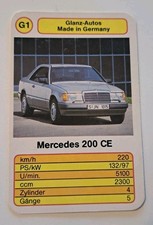 Mercedes 200 CE - G1 - Scheda