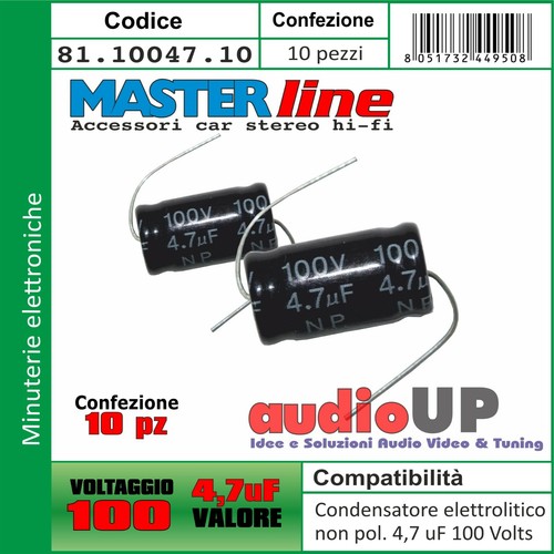 Condensatori tweeters uf - condensatori, 4,7