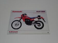 KAWASAKI KLR 600 AVVIAMENTO
