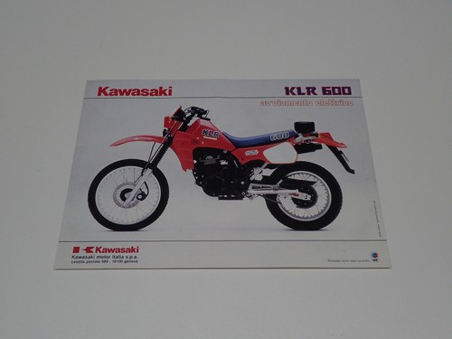 Kawasaki klr 600 avviamento - kawasaki,