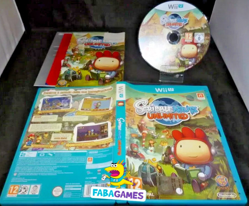 Wii scribblenauts unlimited - u,