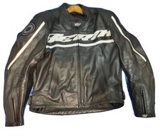 Giubbino Giubbotto giacca da motociclista moto uomo In pelle Berik 56