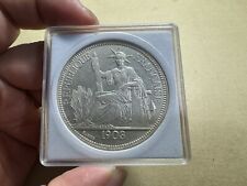 Monete 1 Piastre Argento Indocina 1903 Vintage Rare_Negozio LDP.