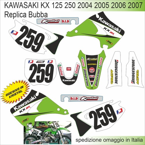 Adesivi grafica per kawasaki - grafica,