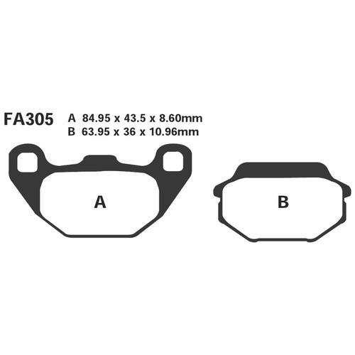 Pastiglie freno per moto - freno, quad