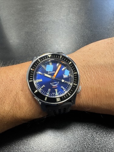 Squale atm matic - 60, blu
