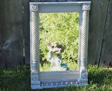 Specchio antico da parete in