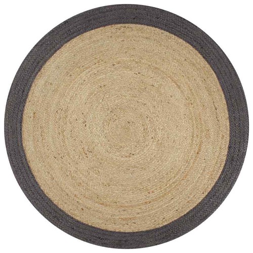 Tappeto rotondo juta beige - in,
