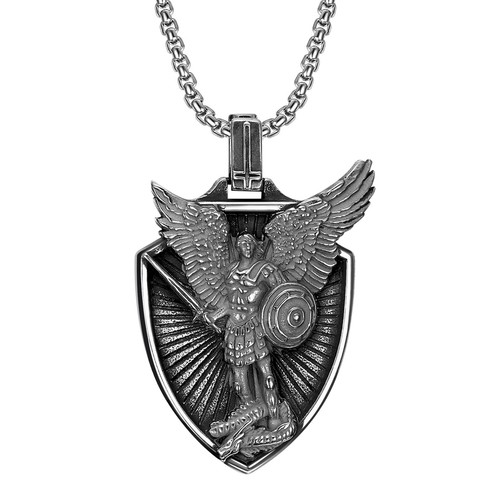 Collana uomo cristo - collana, cattolico