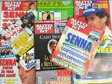 LOTTO 9 RIVISTE - AUTOSPRINT - COPERTINE AYRTON SENNA