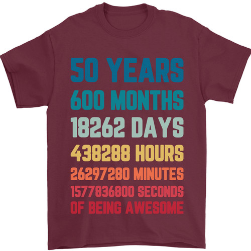 Shirt per uomo anni 50 - 50, 50°