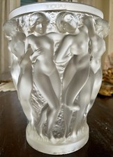 Lalique Bacchantes vaso in