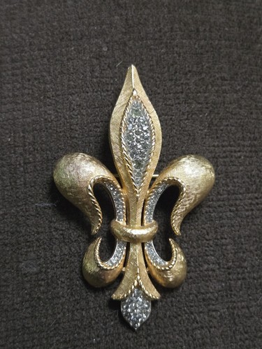 Spilla vintage corona trifari - spilla,