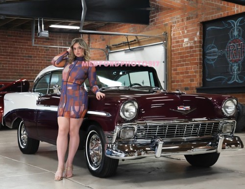1956 chevy belair foto - foto, a