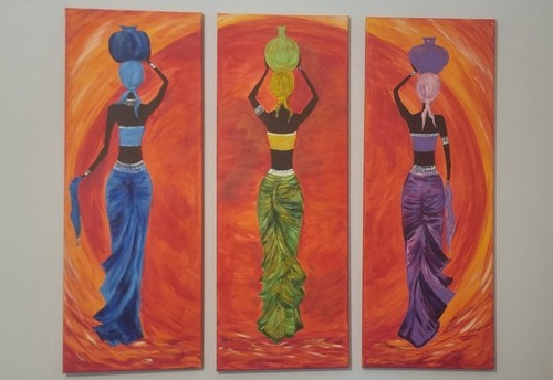 Donna africana set tre - set,