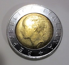 R. I. Moneta da 500 lire