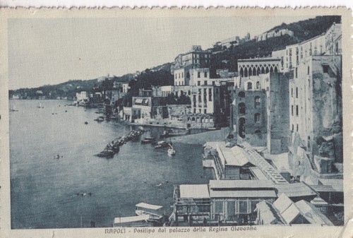 Cartolina napoli posillipo - posillipo, dal