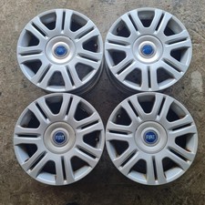 4 cerchi lega fiat idea r15 silver lt005555