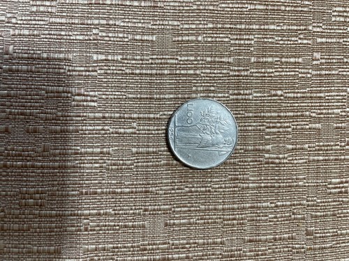 Moneta 100 lire italiane - moneta,