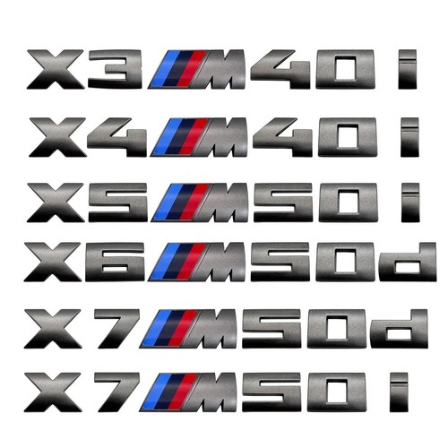 Emblema grigio per bmw - x3m, x4m