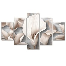 Lupia - Quadro moderno 5 pezzi