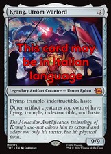 MTG KRANG, UTROM WARLORD EXC -