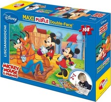 Lisciani Puzzle 108 Pz Maxi Mickey My Friend Double Face 31740