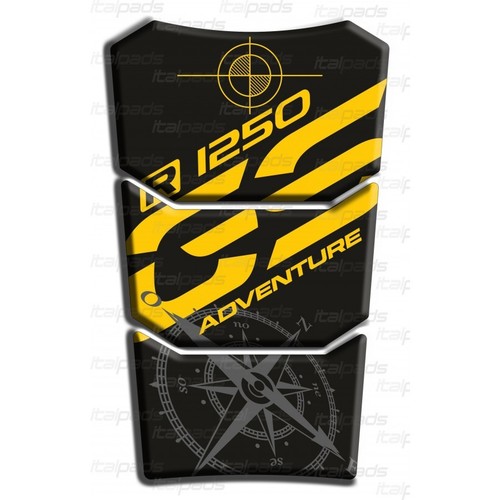 Paraserbatoio nero giallo - paraserbatoio, "nero/giallo"