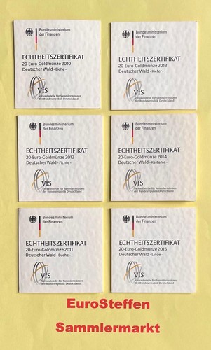Euro oro germania - 20,