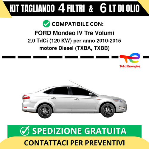 Tagliando per ford mondeo - ford, iv