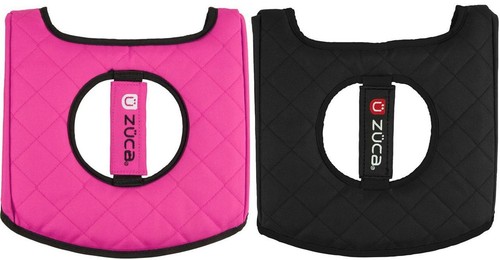 Coprisedile zuca nero - zuca, nero/rosa