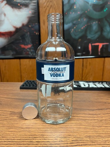 Rare absolut vodka empty 700ml - rare,