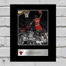 Michael Jordan Signed Mounted