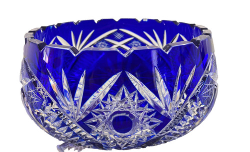 Frutta rotonda vintage blu