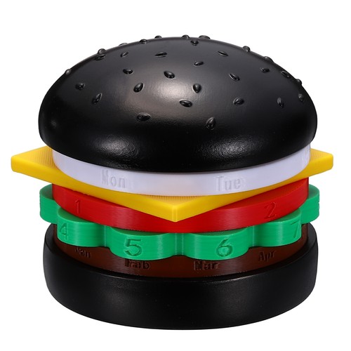 Calendario burger legno - in,